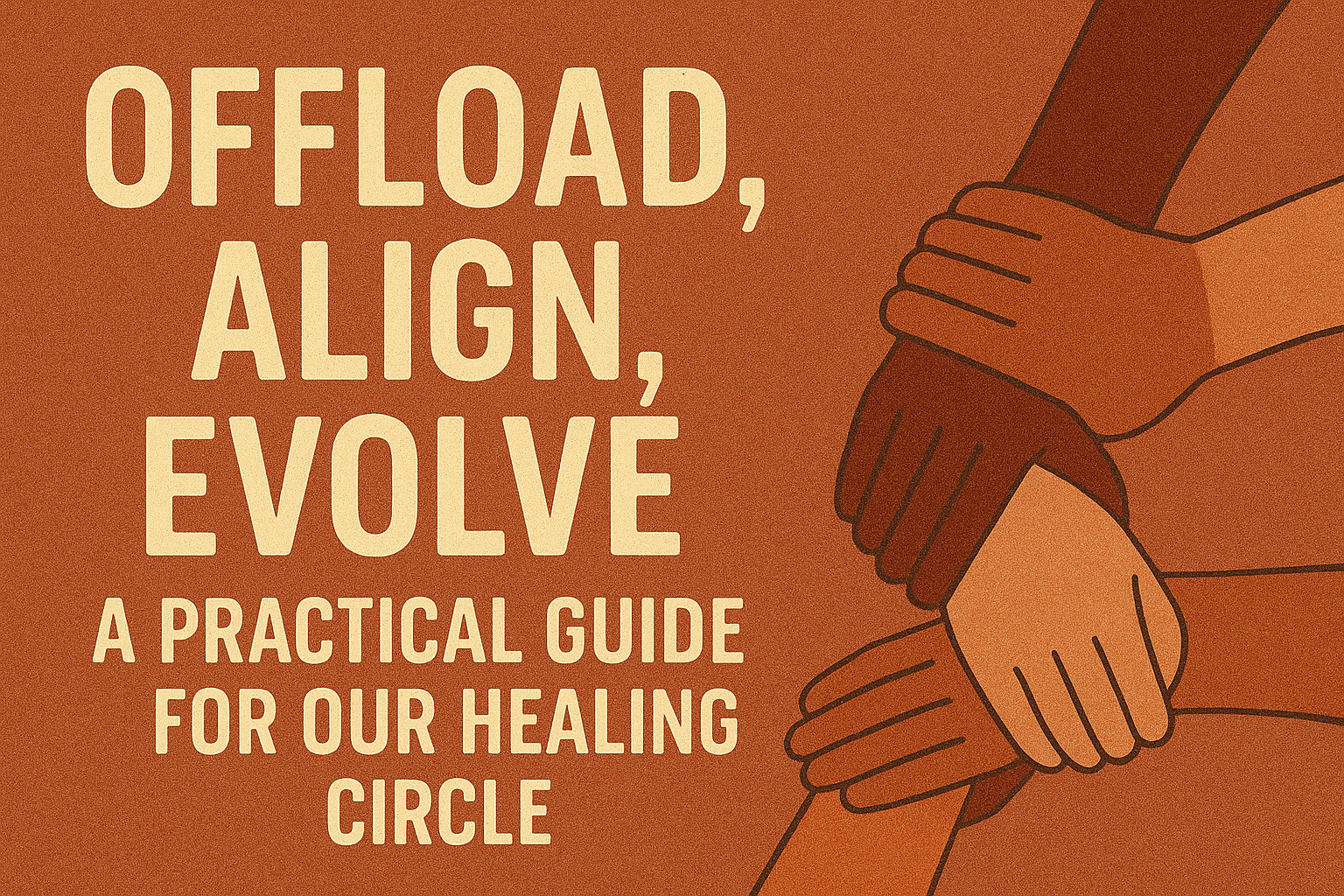 Offload, Align, Evolve: A Practical Guide for Our Healing Circle